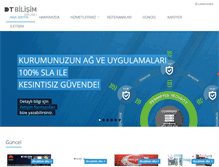 Tablet Screenshot of dtbilisimgrubu.com